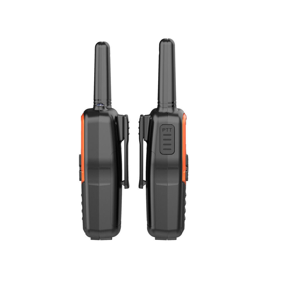 Walkie Talkies 2Pcs Electronic Long Range Walky Talky 8km UHF Backlit LCD NEW